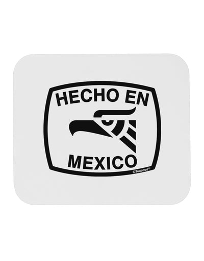 Hecho en Mexico Eagle Symbol with Text Mousepad by TooLoud-TooLoud-White-Davson Sales