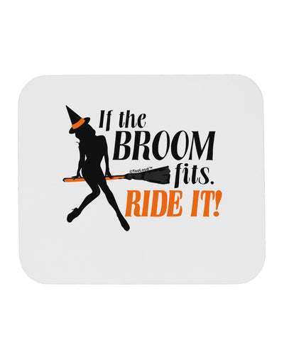 Ride It Orange Mousepad-TooLoud-White-Davson Sales