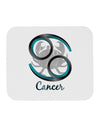 Cancer Symbol Mousepad-TooLoud-White-Davson Sales