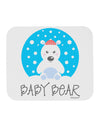 Matching Polar Bear Family - Baby Bear Mousepad by TooLoud-TooLoud-White-Davson Sales