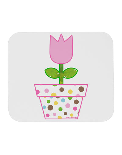 Easter Tulip Design - Pink Mousepad by TooLoud-TooLoud-White-Davson Sales