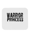 Warrior Princess Black and White Mousepad-TooLoud-White-Davson Sales