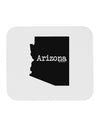 Arizona - United States Shape Mousepad-TooLoud-White-Davson Sales