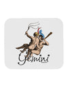 Gemini Illustration Color Mousepad-TooLoud-White-Davson Sales