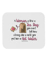TooLoud Woman Like A Tea Bag Eleanor R Mousepad-TooLoud-White-Davson Sales