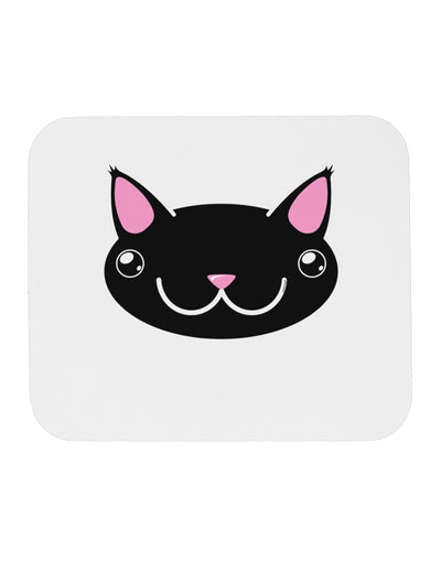 Kyu-T Head - Night Kawa the Cute Critter Mousepad-TooLoud-White-Davson Sales