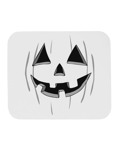 Halloween Pumpkin Smile Jack O Lantern Mousepad-TooLoud-White-Davson Sales