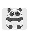 Cute Panda Bear Mousepad by TooLoud-TooLoud-White-Davson Sales