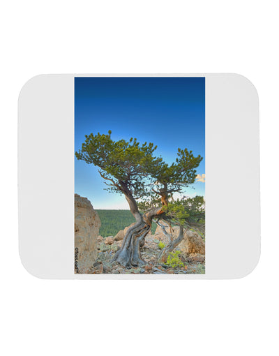 Colorado Landscape Tree Mousepad-TooLoud-White-Davson Sales