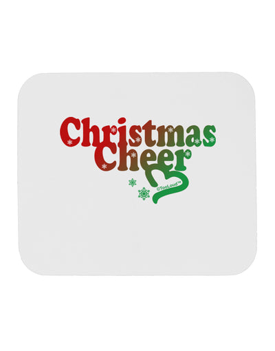 Christmas Cheer Color Mousepad-TooLoud-White-Davson Sales