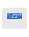 I Heart My Nerd Husband - Retro Mousepad by TooLoud-TooLoud-White-Davson Sales