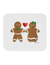 Gingerbread Man and Gingerbread Woman Couple Mousepad by TooLoud-TooLoud-White-Davson Sales