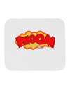 Onomatopoeia PHOOM Mousepad-TooLoud-White-Davson Sales