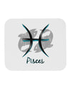 Pisces Symbol Mousepad-TooLoud-White-Davson Sales