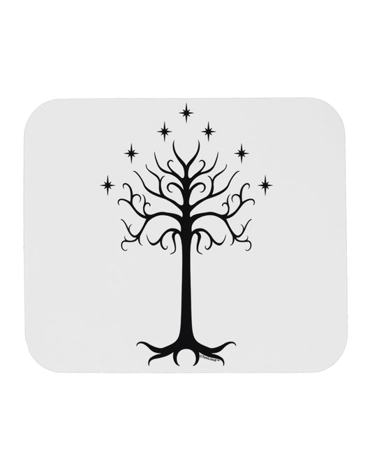 The Royal White Tree Mousepad by TooLoud-TooLoud-White-Davson Sales