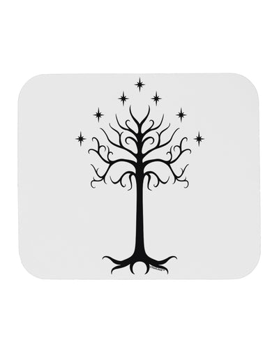 The Royal White Tree Mousepad by TooLoud-TooLoud-White-Davson Sales