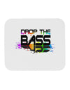 Paint Drop The Bass Mousepad-TooLoud-White-Davson Sales