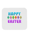 Happy Easter Decorated Eggs Mousepad-TooLoud-White-Davson Sales