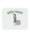 Ghoul Power - Funny Halloween Mousepad-TooLoud-White-Davson Sales