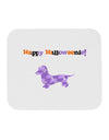 Happy Halloweenie Doxie Dog Halloween Mousepad-TooLoud-White-Davson Sales