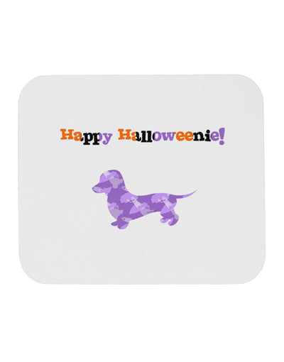 Happy Halloweenie Doxie Dog Halloween Mousepad-TooLoud-White-Davson Sales