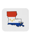 New Orleans Louisiana Flag Mousepad-TooLoud-White-Davson Sales