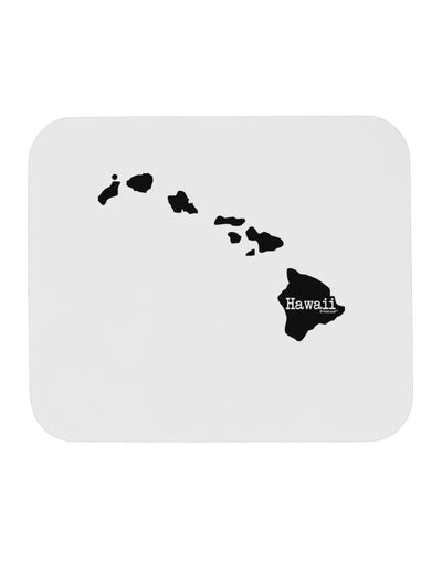 Hawaii - United States Shape Mousepad-TooLoud-White-Davson Sales