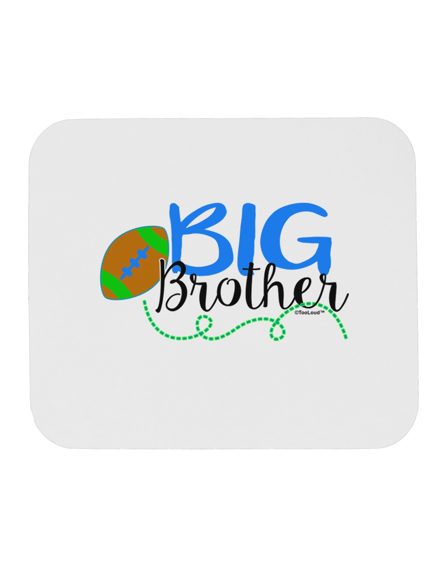 Big Brother Mousepad-TooLoud-White-Davson Sales