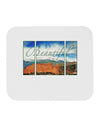 CO Beautiful View Text Mousepad-TooLoud-White-Davson Sales