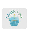 Birthday Boy - Candle Cupcake Mousepad by TooLoud-TooLoud-White-Davson Sales