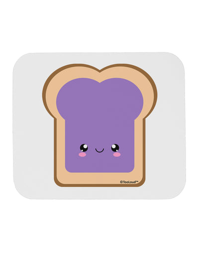 Cute Matching Design - PB and J - Jelly Mousepad by TooLoud-TooLoud-White-Davson Sales