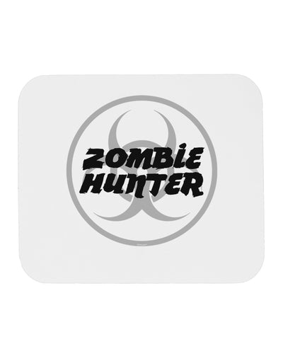 Zombie Hunter - Zombie Apocalypse Mousepad-TooLoud-White-Davson Sales