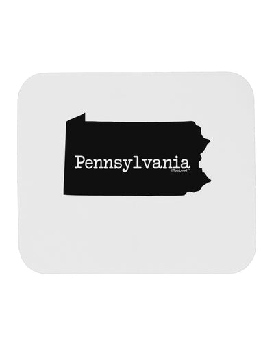 Pennsylvania - United States Shape Mousepad by TooLoud-TooLoud-White-Davson Sales