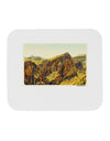 Arizona Mountains Watercolor Mousepad-TooLoud-White-Davson Sales