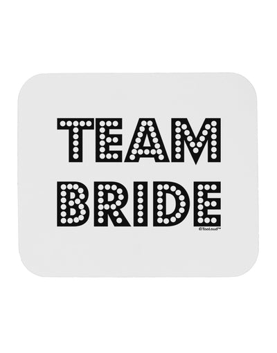Team Bride Mousepad-TooLoud-White-Davson Sales