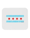 Distressed Chicago Flag Design Mousepad by TooLoud-TooLoud-White-Davson Sales