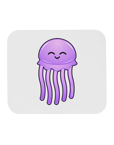 Cute Jellyfish Mousepad by TooLoud-TooLoud-White-Davson Sales