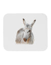 Burro Cutout Mousepad-TooLoud-White-Davson Sales