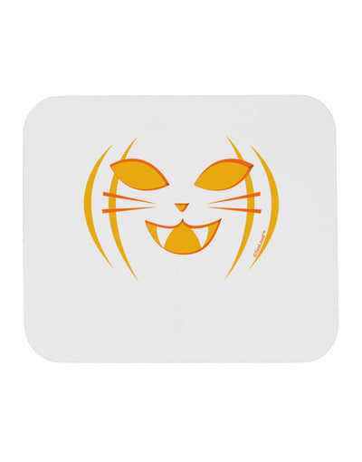 Cat-O-Lantern Mousepad-TooLoud-White-Davson Sales