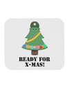 Christmas Tree - Ready for X-Mas Mousepad-TooLoud-White-Davson Sales