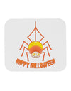 Cute Candy Corn Spider - Happy Halloween Mousepad-TooLoud-White-Davson Sales