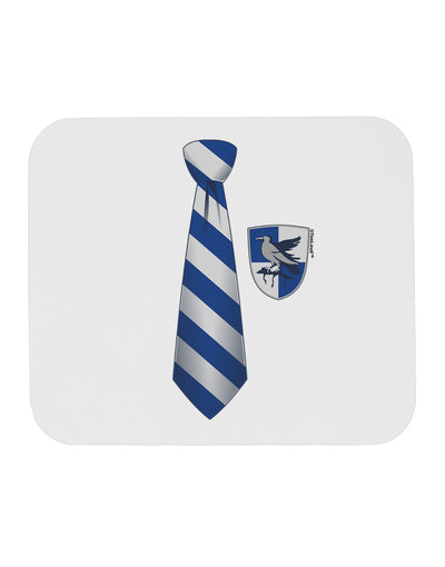 TooLoud Wizard Tie Blue and Silver Mousepad-TooLoud-White-Davson Sales