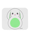 Cute Bunny with Floppy Ears - Green Mousepad by TooLoud-TooLoud-White-Davson Sales