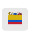 Colombia Flag Mousepad-TooLoud-White-Davson Sales