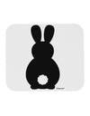 Cute Bunny Silhouette with Tail Mousepad by TooLoud-TooLoud-White-Davson Sales