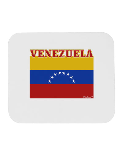 TooLoud Venezuela Flag Mousepad-TooLoud-White-Davson Sales