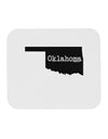 Oklahoma - United States Shape Mousepad by TooLoud-TooLoud-White-Davson Sales