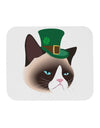 Leprechaun Disgruntled Cat Mousepad-TooLoud-White-Davson Sales