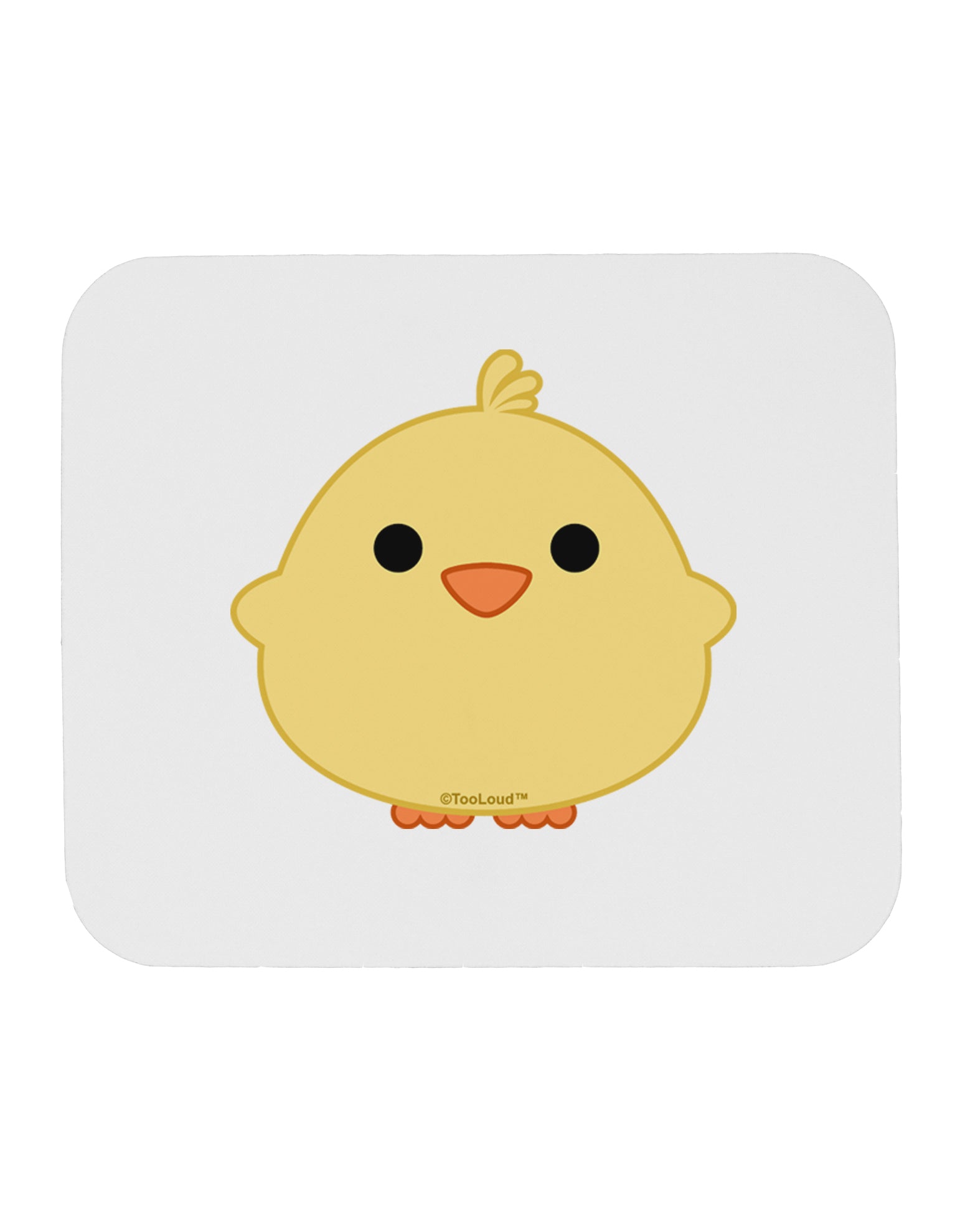 Cute Little Chick - Yellow Mousepad by TooLoud-TooLoud-White-Davson Sales