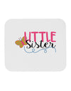 Little Sister Mousepad-TooLoud-White-Davson Sales